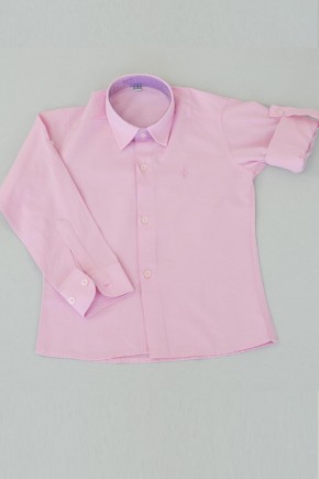 Pembe Erkek Çocuk Gömleği Pembe Erkek Çocuk Gömleği