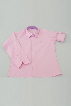 Pembe Erkek Çocuk Gömleği Pembe Erkek Çocuk Gömleği